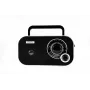 Radio przenośne Camry CR 1140b — AM/MF, szary, zasilanie sieciowe lub bateryjne, kompaktowe 280×65×113 mm