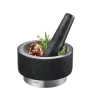 Moździerz GEFU 35300 Czarna stal nierdzewna Granit 14 cm