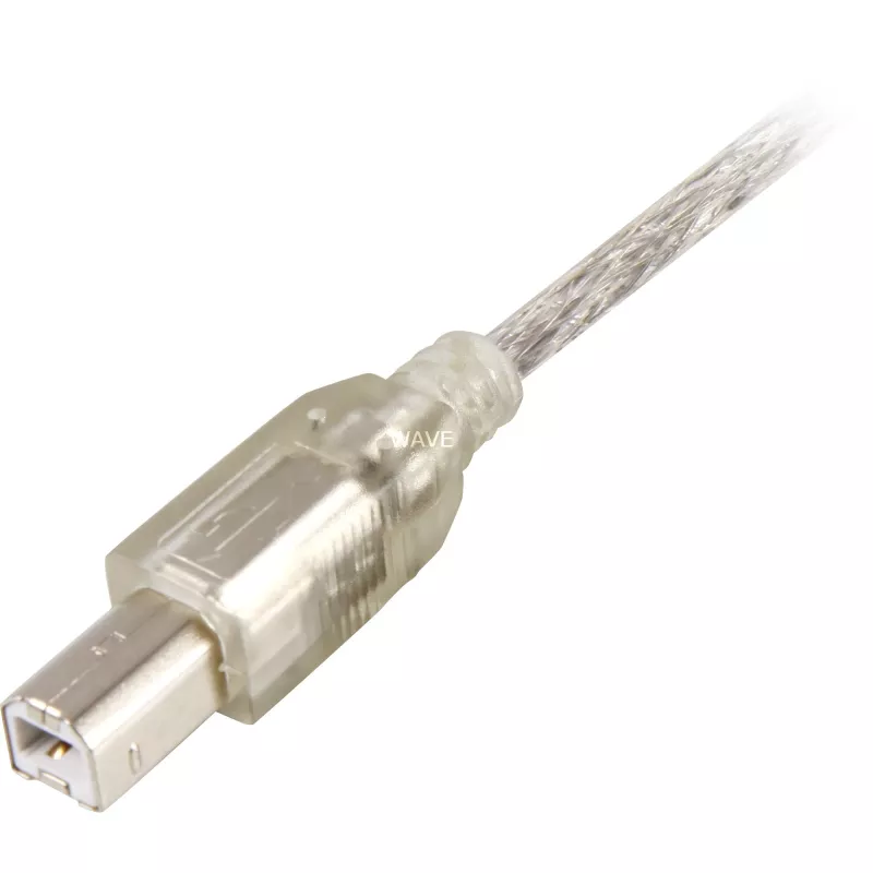 Kabel USB DeLOCK 0.5m A-B Szary 82057