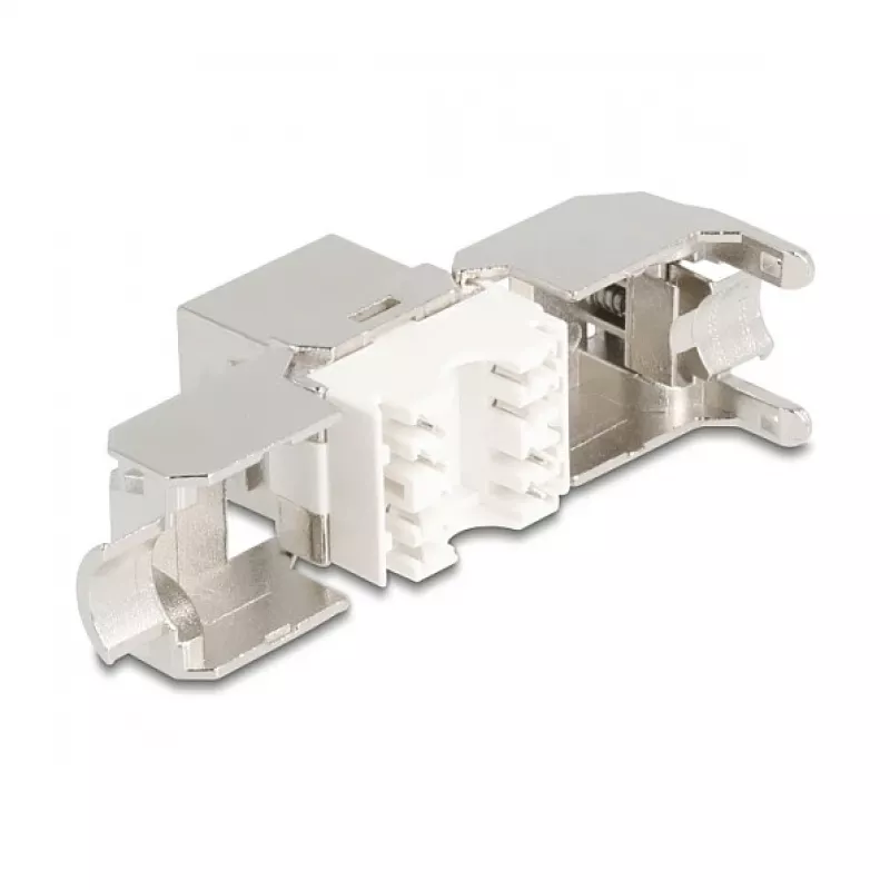 Adpter złącza kabla DeLOCK 90683 RJ45 LSA Srebrny