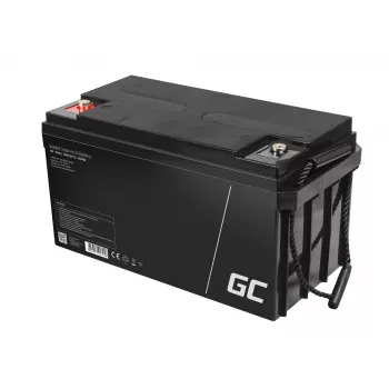 Akumulator zielony Cell AGM28 przemysłowy akumulator bezobsługowy kwasowo-ołowiowy (VRLA) 12 V 65000 mAh, 1 szt., 20 kg