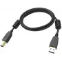Vision Professional - Kabel USB - USB (M) na USB Typ B (M) - USB 2.0 - 2 m - Czarny