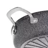 Głęboka patelnia indukcyjna z 2 uchwytami BALLARINI Salina Granitium 24 cm 75002-811-0