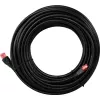 Goobay kabel krosowy zewnętrzny CAT 6, U/UTP, czarny, 75 m - materiał miedziany, płaszcz zewnętrzny PE (55439)