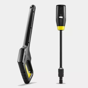 Myjka ciśnieniowa Kärcher K 4 Comfort Premium, pionowa, elektryczna, 420 l/h, żółta