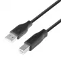 TB USB AM-BM kabel 1.8 Czarny (AKTBXKU1PABW18B)