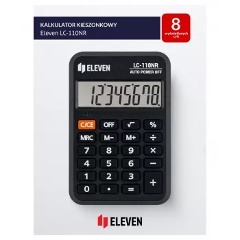 Kalkulator kieszonkowy Eleven LC-110NR (EU)