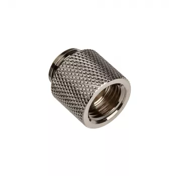 Bitspower Adapter G1/4 cal AG do G1/4 cal IG - 15mm, czarny Glossy