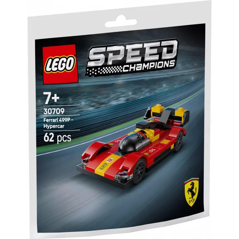 Klocki LEGO Speed Champions Ferrari 499P Super Sports Car Polybag 30709