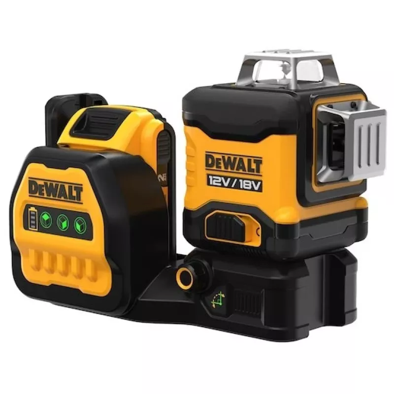 Laser level DeWalt DCE089D1G18-QW zielony beam self-leveling 360° with receiver compatibility
