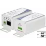 Zestaw przedłużacza sieciowego Renkforce RF-2982884, 2 porty, 2-przewodowy, zasięg do 400 m