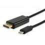 Kabel Equip USB Type-C do DisplayPort, wtyk męski–wtyk męski, 1,8 m, 1,8 m, USB Type-C, DisplayPort, męski, męski, prosty