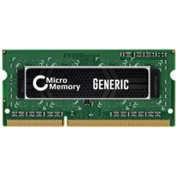 CoreParts MMKN007-4GB moduł pamięci 1 x 4 GB DDR3 204-pin SO-DIMM