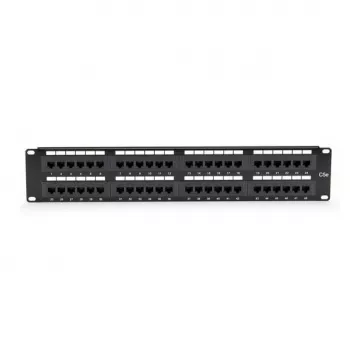 Patch Panel Czarny Box JPM5E48A 2U Cat5e Rack Mounting