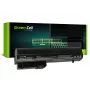 Green Cell - Bateria do laptopa (odpowiednik: HP RW556AA, HP HSTNN-C48C) - Litowo-jonowa - 6 ogniw - 4400 mAh - Czarna - do HP 2510p, Business Notebook nc2400, EliteBook 2530p,