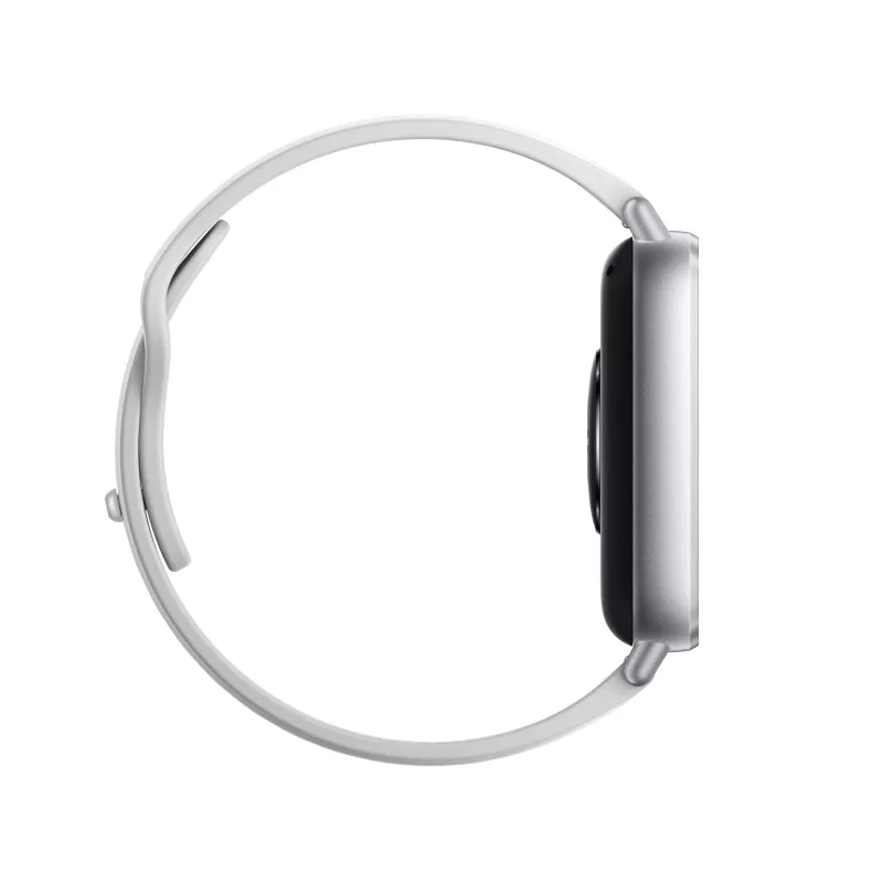 Smartwatch Xiaomi Redmi Watch 5 Active — 2 cale (5,08 cm) LCD, 320×385, 470 mAh, srebrny, pasek TPU, 42,2 g