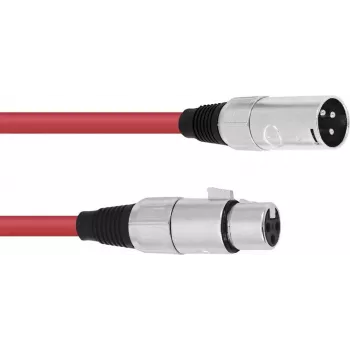Kabel połączeniowy XLR Omnitronic 30220905 z 1x XLR męskim i 1x XLR żeńskim