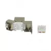 Moduł Keystone Synergy 21 TP RJ45 CAT6A 500MHz krótki z zaciskiem kablowym - Kabel - Cyfrowe/Dane