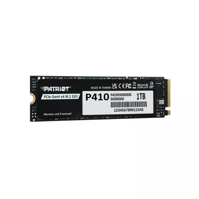 Dysk SSD PATRIOT P410 1 TB M.2 NVMe, 5 Gbit/s, 1000 GB