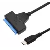 Gembird AUS3-03 adapter USB-C do dysku SATA 2,5 cala, 0,2 m, czarny