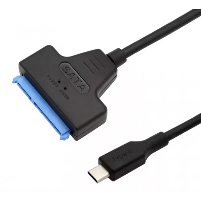 Gembird AUS3-03 adapter USB-C do dysku SATA 2,5 cala, 0,2 m, czarny