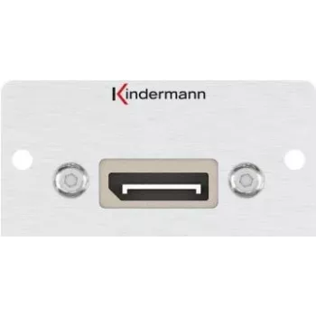 Kindermann 7444000583 Gniazdko DisplayPort Aluminium (7444000583)
