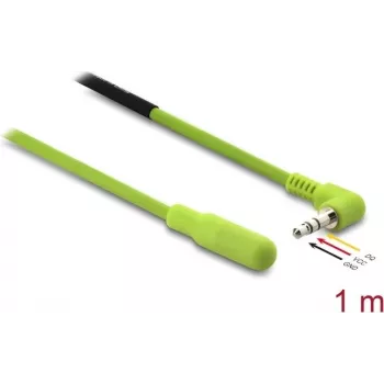 Kabel DELOCK sensor/aktuator 1 m z wtykiem męskim 3,5 mm (zielony)