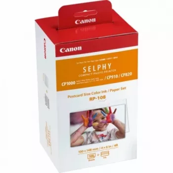 Canon 8568B001 RP-108 kolorowa kaseta z atramentem + zestaw papieru 100x148mm 108 arkuszy (SPEC)