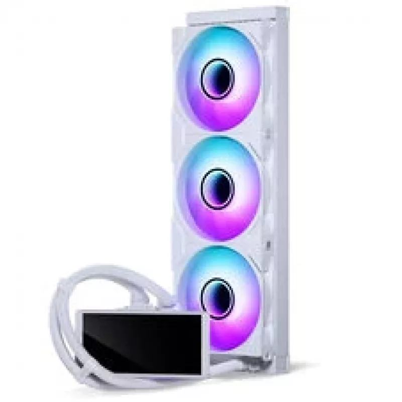 Phanteks Glacier One 360M25 LCD AiO-Liquid Cooling, 6-calowy wyświetlacz - 360 mm, biały