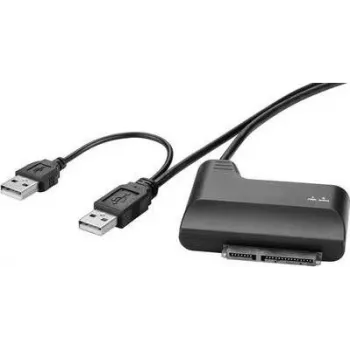 Adapter SATA Renkforce SATA Combo M na USB, okrągły kabel zasilający USB 33 cm