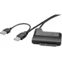 Adapter SATA Renkforce SATA Combo M na USB, okrągły kabel zasilający USB 33 cm
