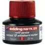 Wkład do markera Edding RBTK 25 — czerwony tusz, 25 ml