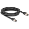 Kabel sieciowy DeLOCK RJ45 Cat.6A 5m Czarny