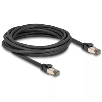 Kabel sieciowy DeLOCK RJ45 Cat.6A 5m Czarny