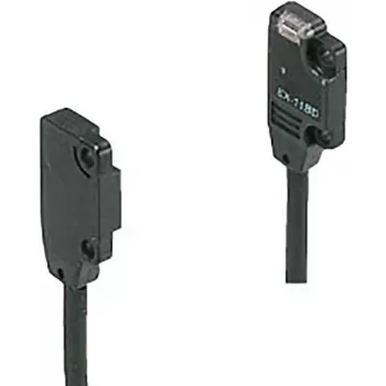 Panasonic EX13A jednopromieniowy czujnik fotoelektryczny (bariera nadawczo-odbiorcza) — zasięg 0,5 m, seria EX10/EX13A