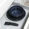 Zestaw garnków Russell Hobbs RH03319EU7, 5-częściowy, patelnie nieprzywierające, zmywarka