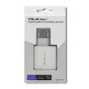 Qoltec 51718 Ładowarka | 45W | 5-20V | 2,4-3A | USB typu C PD | USB | Biała
