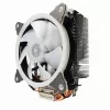 Chłodzenie powietrzne Gembird CPU-HURACAN-ARGB-X130 12 cm Czarno-Białe