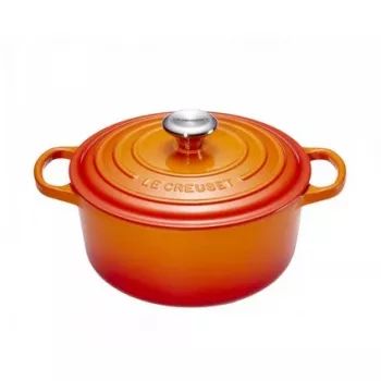 Le Creuset 21177260902430 garnek do gotowania 5,3 l pomarańczowy