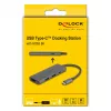 Stacja dokująca DeLOCK USB Type-C 8K HDMI USB PD 3.0 100 W