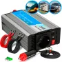 Przetwornica napięcia Extralink OPIP-300W 12V 300W czysty sinus, obudowa aluminiowa, aktywne chłodzenie