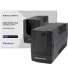 Qoltec 53774 zasilacz awaryjny (UPS) Line-Interactive 1 kVA 600 W 1 gniazdo AC