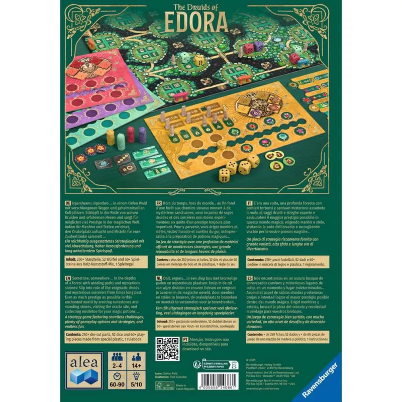 Druidzi z Edory, gra planszowa
