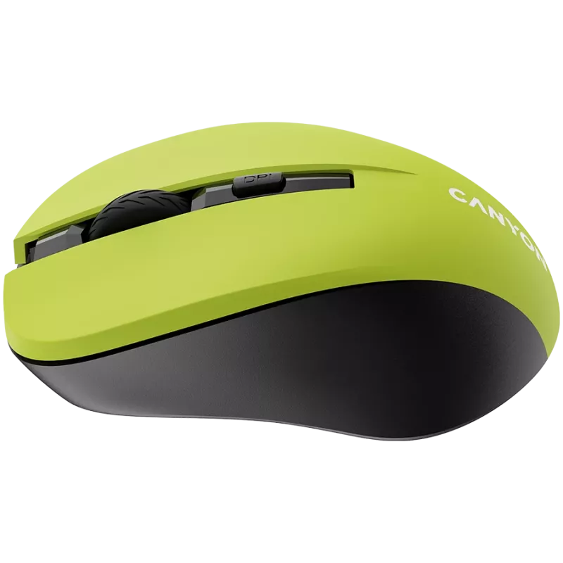 Mysz CANYON MW-1 bezprzewodowa żółta CNE-CMSW1Y Interfejs