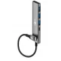 Goobay Slim 4-Port USB-Hub USB-C auf/USB-A 5 Gbit/s - -Plug> 1x (76562)