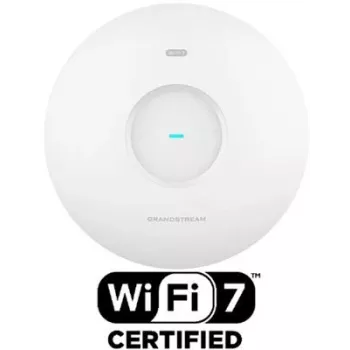 Punkt dostępowy Grandstream GWN7670 – dwuzakresowe Wi‑Fi 2,4/5 GHz 802.11ac, MU‑MIMO, PoE, 2x RJ‑45, obsługa 256 użytkowników, montaż ścienny, biały