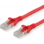 ROLINE - Kabel krosowy - RJ-45 (M) do RJ-45 (M) - 30 cm - SFTP, PiMF - CAT 6 - Bezhalogenowy, Wtrysk, Linka - Czerwony (21.15.2952)
