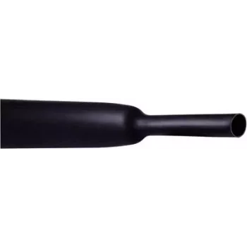 CellPack 145127 Koszulka termokurczliwa bez kleju Czarna 12,70 mm Współczynnik skurczu: 2:1 1 m (145127)