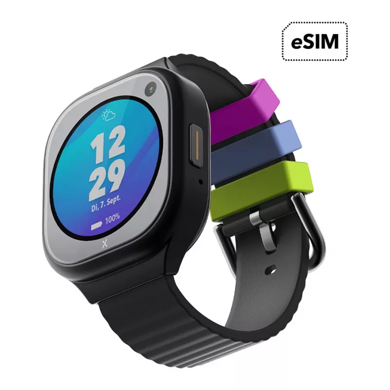 XPLORA X6Pro Kinder-Smartwatch eSIM Czarny