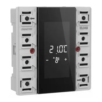 Moduł sterownika pokojowego jung LS 5292 D1 ST KNX Kompakt-Raumcontroller 2‑gang F50